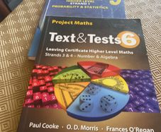 LC Maths books Text and Tests 5 and 6