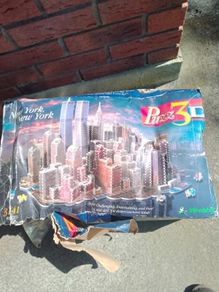 Wrebbit 3D Puzzle of Manhattan including Twin Towers