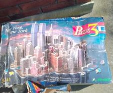 Wrebbit 3D Puzzle of Manhattan including Twin Towers