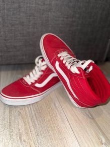 Moving Sales - Genuine Vans Sk8-Hi Red - Like new