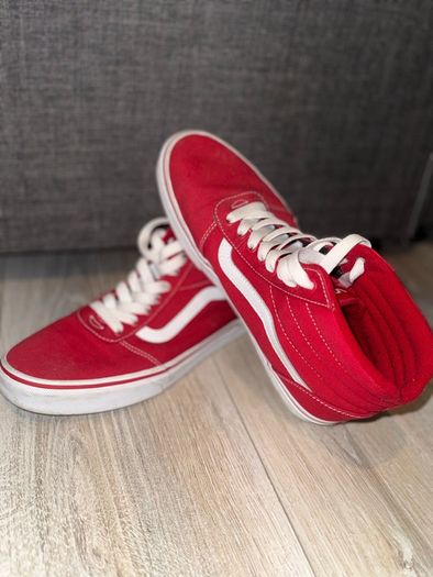 Moving Sales - Genuine Vans Sk8-Hi Red - Like new