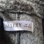 Gallery grey sleeveless wool-blend coat - size M Image 2