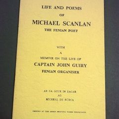 Life & poems of Michael Scanlan Fenian poet Limerick Ireland Irish