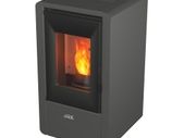 Nina 7kW Grey Wood Pellet Stove