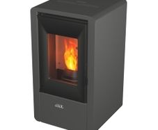 Nina 7kW Grey Wood Pellet Stove
