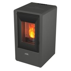 Nina 7kW Grey Wood Pellet Stove