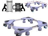 Mobile Base Fridge Stand Universal Mobile Roller Adjustable Movable Dolly Refrigerator Rack