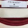 New Ladies Cream Striped Knit Top by Primark Image 2