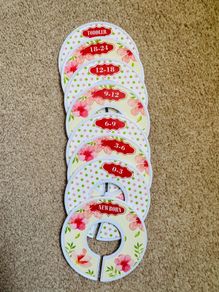 Nursery Wardrobe dividers