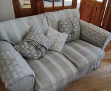 Arm chair and 2 seater sofa