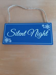 2026 'Silent Night' sign