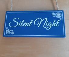 2026 'Silent Night' sign