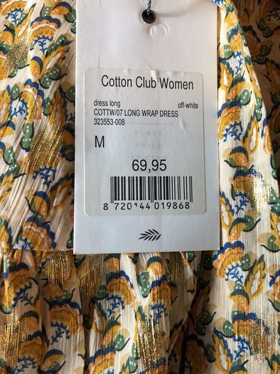 Cotton Club Gold Detail Dress