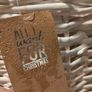 White wicker tree Skirt, new with tags. Image 5