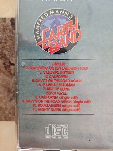Manfred Mann's Earth Band CD - Watch