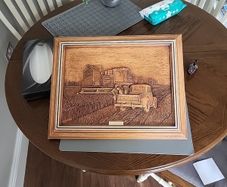 Kim Murray carved picture
