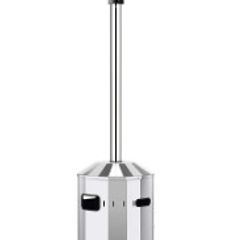 Elegance Gas  patio heater, gas radiant heater, heater with stepless regulation, Eco Plus burner, transport wheels, tip-over protection