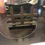 collectables cast iron vintage  letter rack Image 3