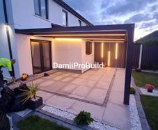 Aluminium pergola
