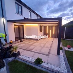 Aluminium pergola