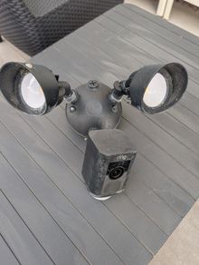 Ring floodlight wired
