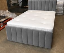 New Double & King Size Bed Frame With Drawers Storage