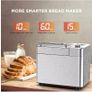 BRAND NEW Stainless Steel 1KG 15-in-1 Automatic Bread Maker 600W Programmable Bread Machine with 3 Loaf Sizes Fruit Nut Dispenser Image 4