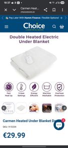 heated under blanket