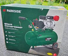 NEW Parkside Silent Air Compressor / 24L / 1,100W / 8 bar
