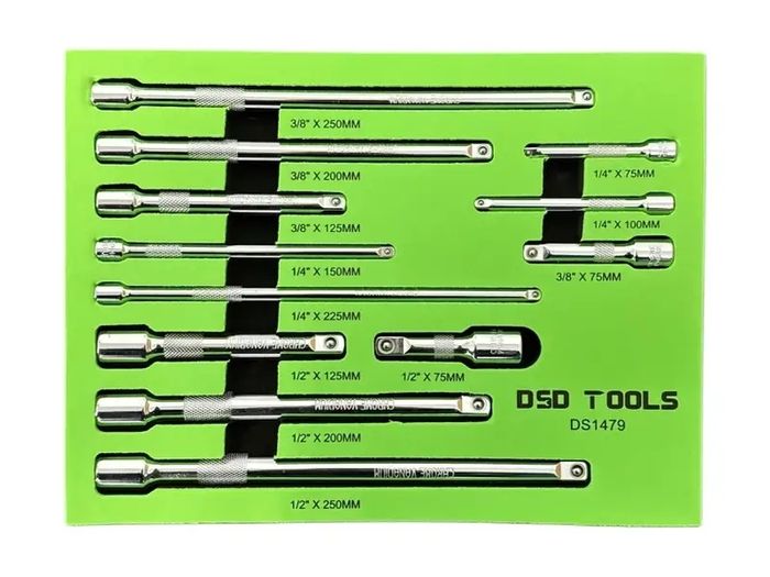 Dsd Tools 12pc Extension Bar Set