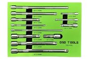 Dsd Tools 12pc Extension Bar Set