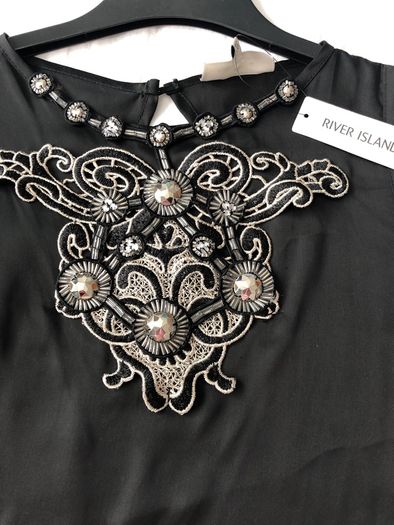 Black Top BNWT River Island