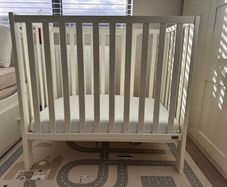 Mamas and Papas Petite Cot Bed Pocket Spring Mattress 4Piece Set