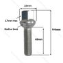 20 x New Bolts. Fits Mercedes W201 190, 190E. 40mm (X20) Delivery Image 6