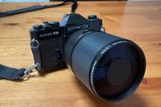 Film Camera RevueFlex 4000 EE, Mirror Lens Revuenon 500mm 1:8