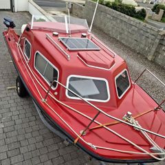 Motor Boat 18' 60hp/5hp outboards & Simrad + VHF