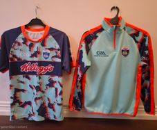 Official Kelloggs GAA Cul Camps Bundle Half Zip Top and Jersey Size 4A - Type A
