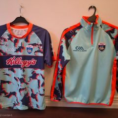 Official Kelloggs GAA Cul Camps Bundle Half Zip Top and Jersey Size 4A - Type A
