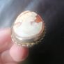 Vintage Large Silver Cameo Pendant&brooch Image 9