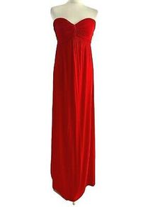 Red Maxi Bandeau Dress From Geri Range At Next size UK20 EU48 Perfect condition Postage included