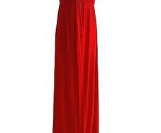 Red Maxi Bandeau Dress From Geri Range At Next size UK20 EU48 Perfect condition Postage included