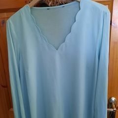 Sky Blue Summer Top , UK 18 , Perfect Condition