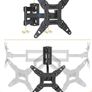 NEW SALE- TV Wall Bracket for 13-43 inch TVs, Swivels Tilts TV mount for Flat & Curved TV, VESA 75x75mm to 200x200mm up to 20kg Image 4