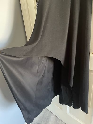 Karen Millen maxi mess and embroidery evening dress size 8