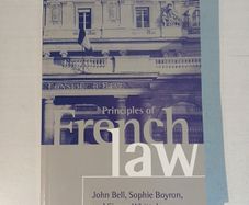 Principle's of French Law by Bell, Boyron, Whittaker