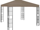 Gazebo 3x3 m Taupe