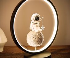 Astronaut  lamp High-quality hand painted