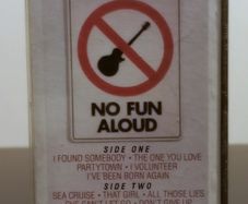 Glen Fray No Fun Allowed Cassette Album