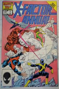 X-Factor Annual #1 Crimson Dynamo, 1st Exiles Appearance (1986)