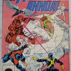 X-Factor Annual #1 Crimson Dynamo, 1st Exiles Appearance (1986)